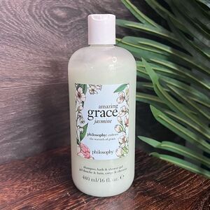 Philosophy Amazing Grace Jasmine Shampoo, Bath & Shower Gel. New/Sealed!